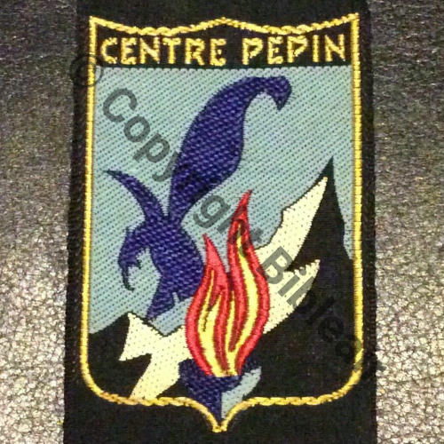 COMMISSARIAT GENERAL JM Centre PEPIN (CDT) GRENOBLE Tissu uniquement 8x5cm Src.vici1916 25Eur08.20 